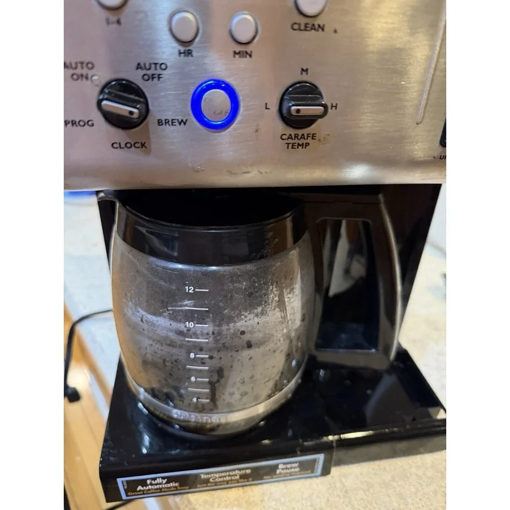 Cuisinart CHW-12 Coffee Plus 12-Cup Programmable Coffeemaker Hot Water Tested